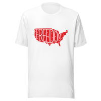 Freedom white Unisex-T-Shirt