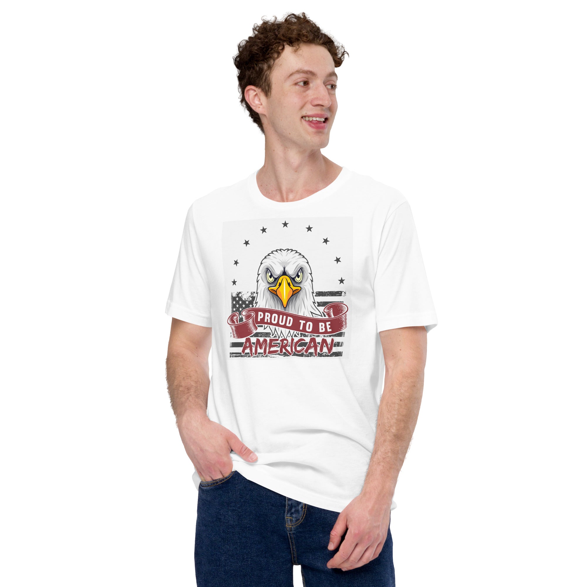 Proud to be american Unisex-T-Shirt