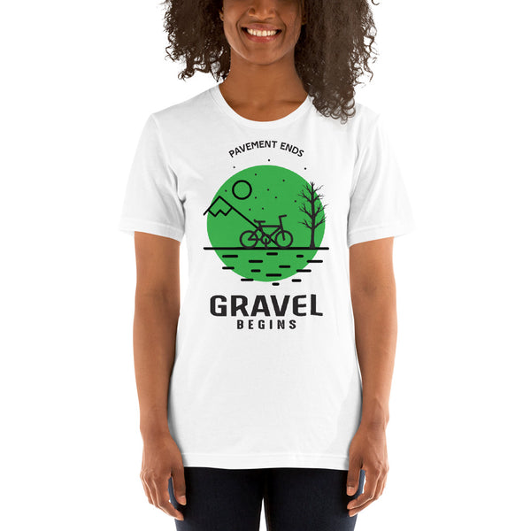 Gravel begins Unisex-T-Shirt