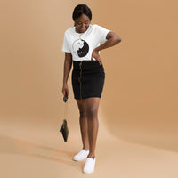 Kitty YingYang Unisex-T-Shirt