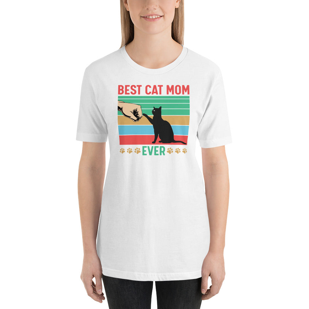 Best cat mum ever unisex t-shirt