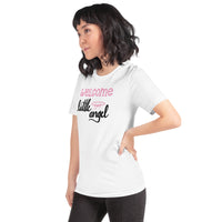 Willkommen kleiner Engel Unisex-T-Shirt