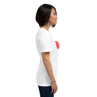 Freedom white Unisex-T-Shirt