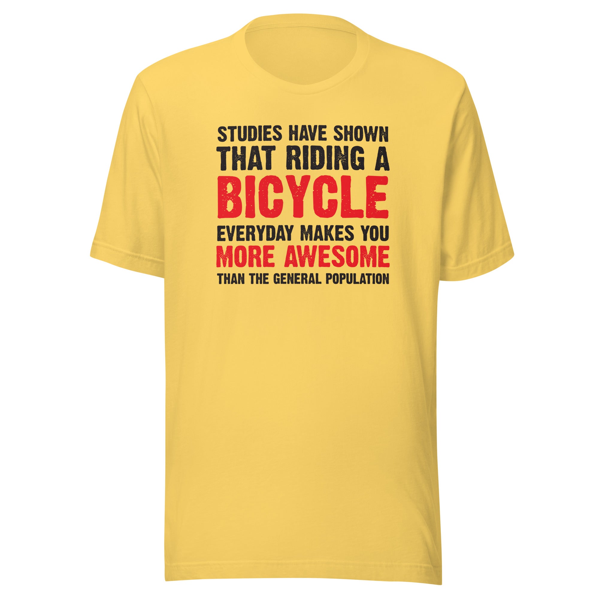 Riding a bycicle Unisex-T-Shirt
