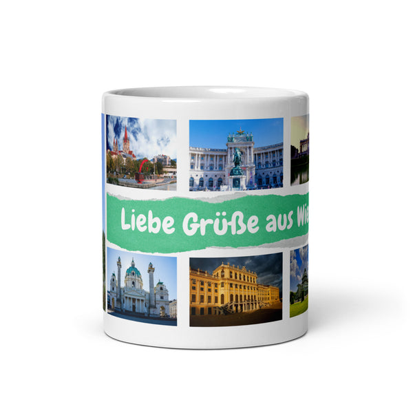 Grüsse aus Wien Tasse