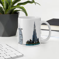 Dubai, glänzende Tasse